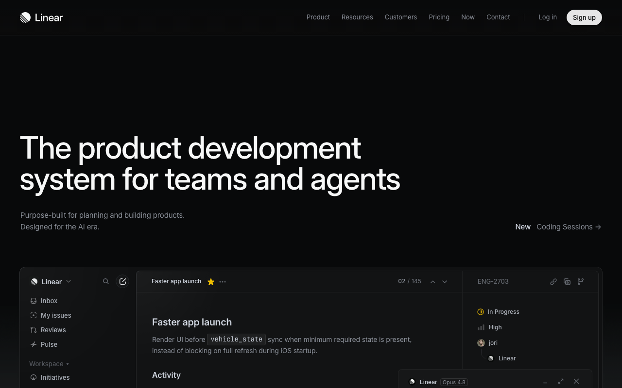 Linear – The system for product development