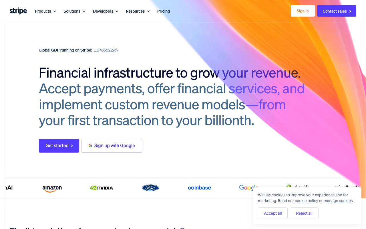 Stripe | Financial Infrastructure to Grow Your Revenue